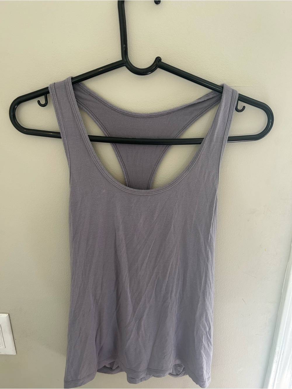 Alo Women’s Racerback Tank Top in Lavender (Women’s Medium)